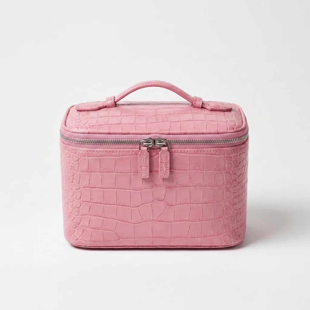 Pink Croc vanity