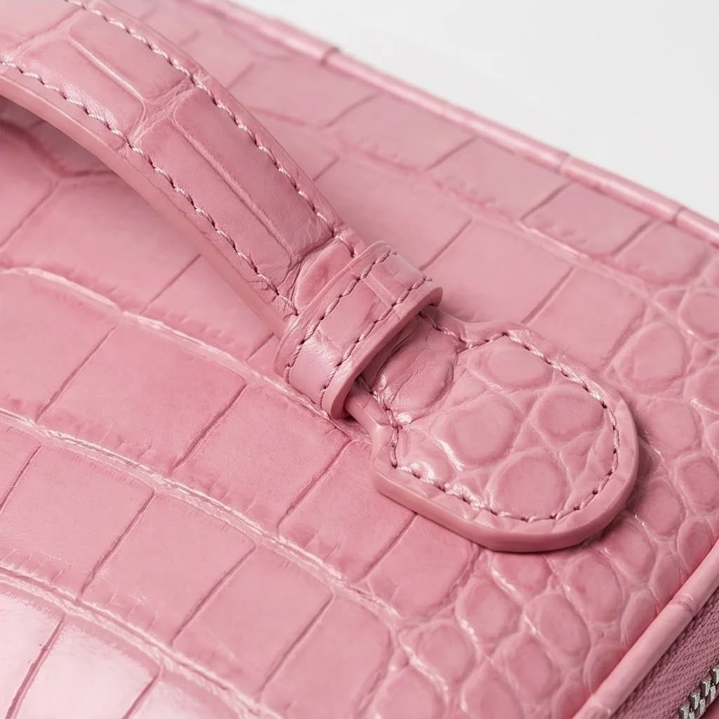 Pink Croc vanity