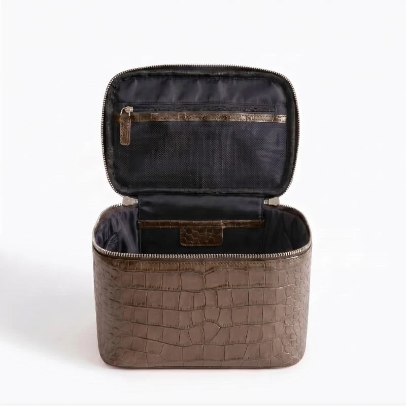Brown Croc vanity