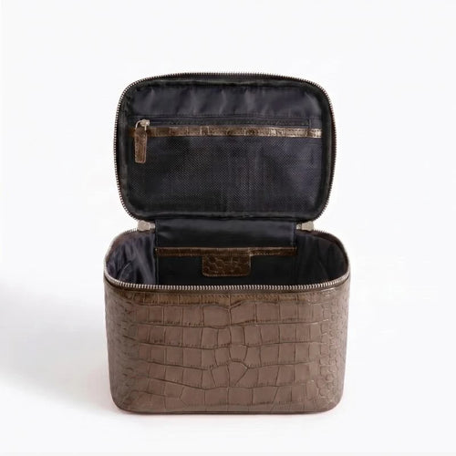 Brown Croc vanity